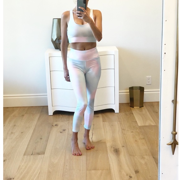 CANNES Tie Dye Sports Bra & Leggings Workout Set - Picture 4 of 10